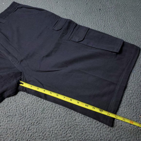 Boulder Creek Trading Co. Cargo Chino Shorts Mens 42 Big & Tall Size Black - Picture 7 of 8